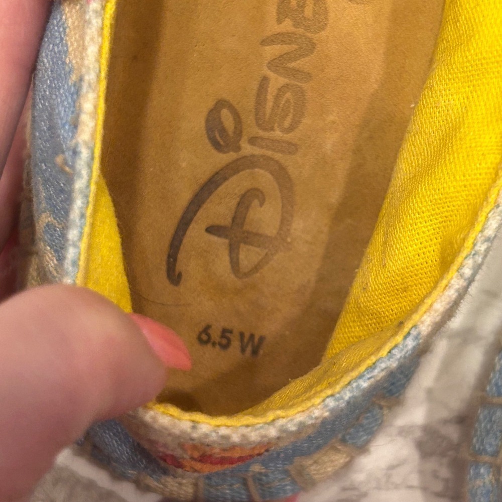 Disney Ubuntu Winnie the Pooh Espadrilles Slip On Shoes 6.5W - Picture 7 of 12